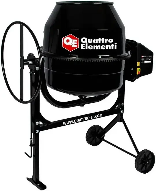 Quattro Elementi Gravity 180 бетоносмеситель (180 л 700 Вт)