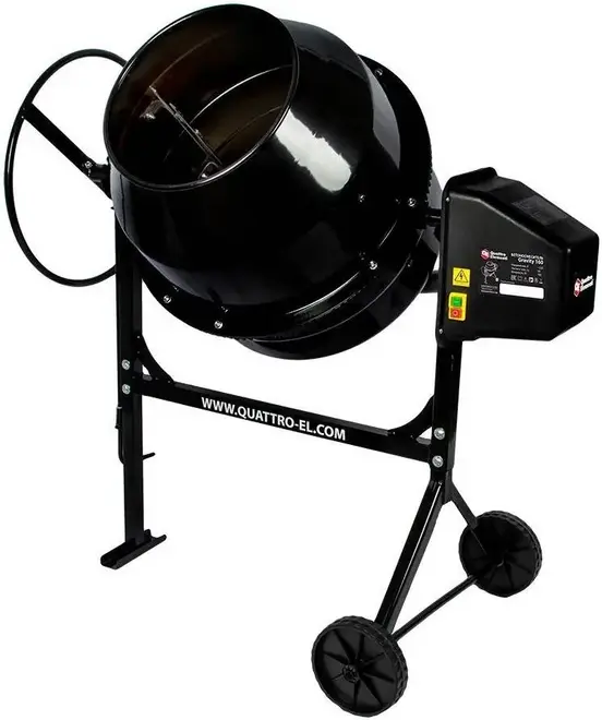 Quattro Elementi Gravity 180 бетоносмеситель (180 л 700 Вт)