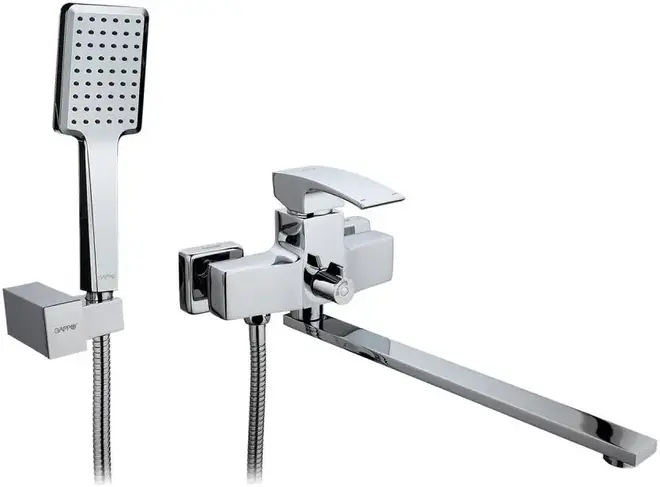 Gappo Jacob G2207 смеситель для ванны хром излив 32 см (G2207)