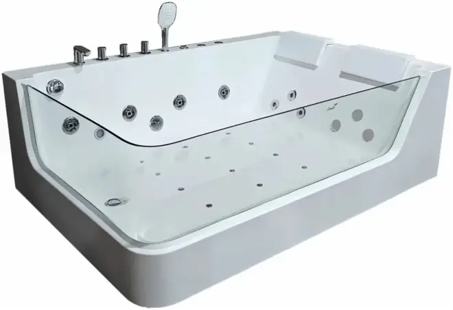 Cerutti SPA C-495 ванна гидромассажная двухместная угловая (белая правосторонняя) C-495 R