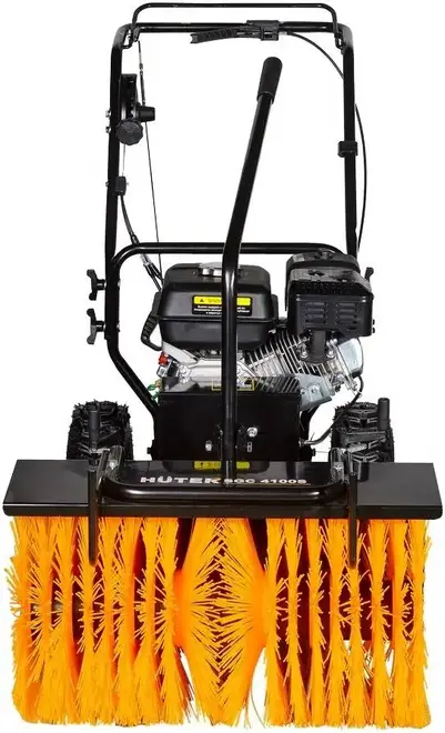 Huter SGC 4100S машина-снегоуборщик подметальная