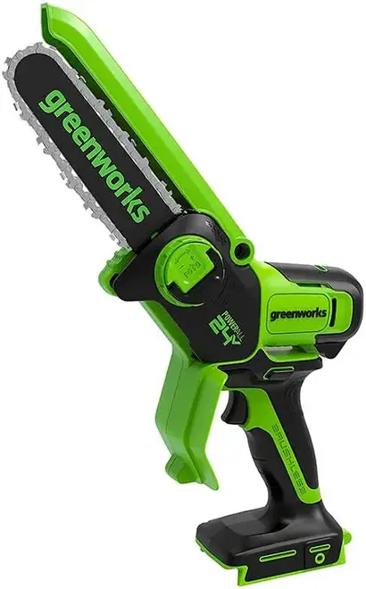 Greenworks GD24CSMNX мини пила цепная аккумуляторная (без АКБ) №2008707