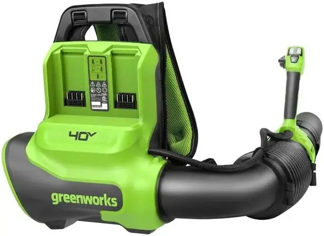 Greenworks GD40BPG2 воздуходувка аккумуляторная ранцевая