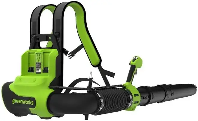 Greenworks GD40BPG2 воздуходувка аккумуляторная ранцевая