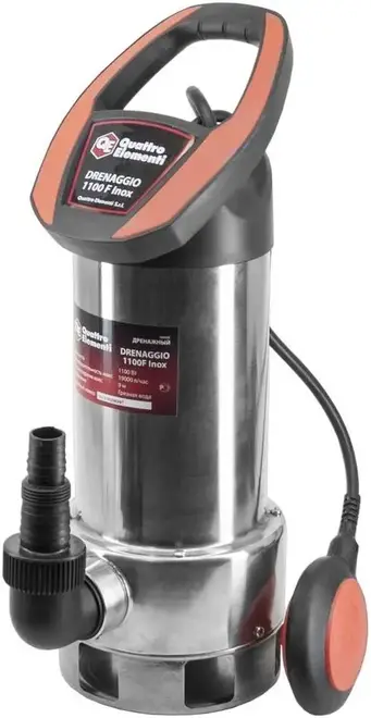 Quattro Elementi Drenaggio 1100 F Inox насос дренажный №770-742