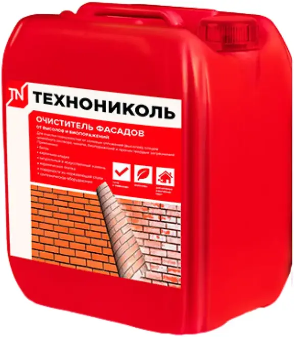Технониколь очиститель фасадов от высолов и биопоражений (5 л)