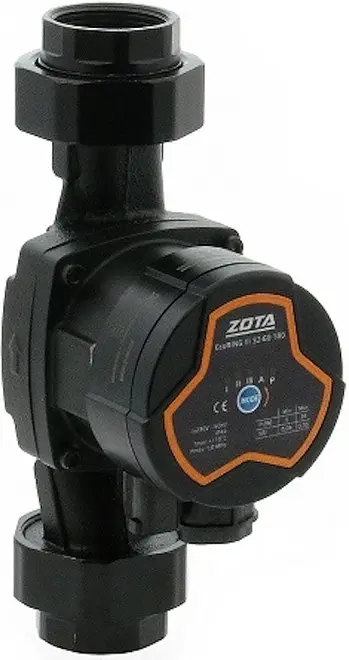 Zota Ecoring III 25-70 180 насос циркуляционный для отопления с гайками