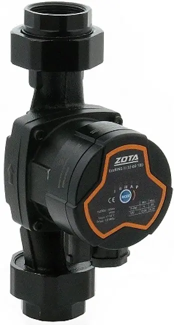 Zota Ecoring III 32-60 180 насос циркуляционный для отопления с гайками