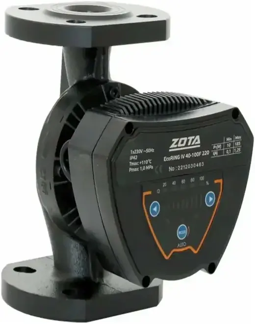 Zota Ecoring IV 40-100F 220 насос циркуляционный для отопления НС-1684000