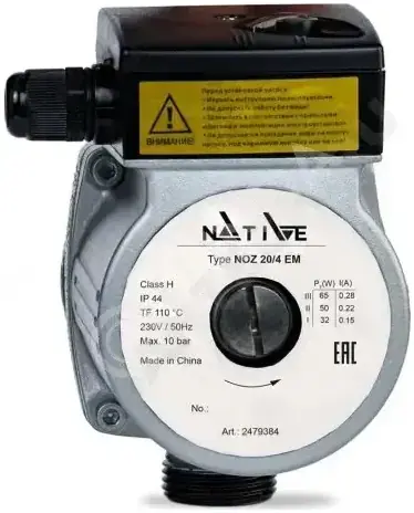 Wilo Native NOZ 25/20 EM насос циркуляционный НС-1592253