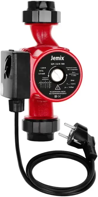 Jemix ЦН-32/4-180 насос циркуляционный для систем отопления