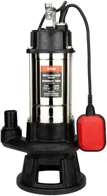 Jemix Supercut-1500 насос фекальный (1500 Вт)