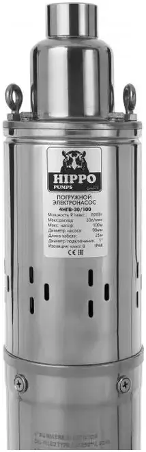Aquario Hippo 4НГВ-30/100 насос глубинный