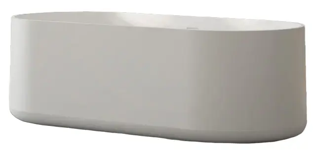 Abber Stein AS9607 ванна из искусственного камня (белая матовая универсальная) AS9607