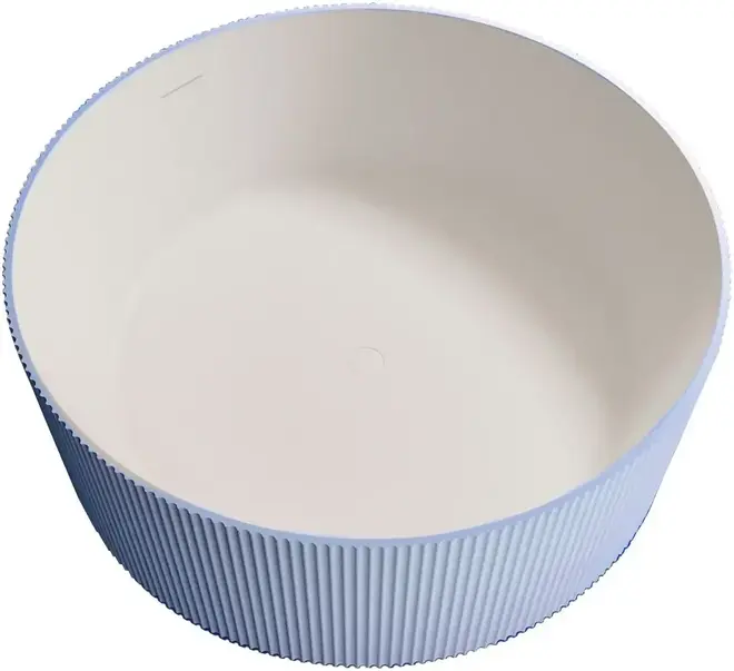 Abber Stein AS9679 ванна из искусственного камня (голубая универсальная) AS9679Blau