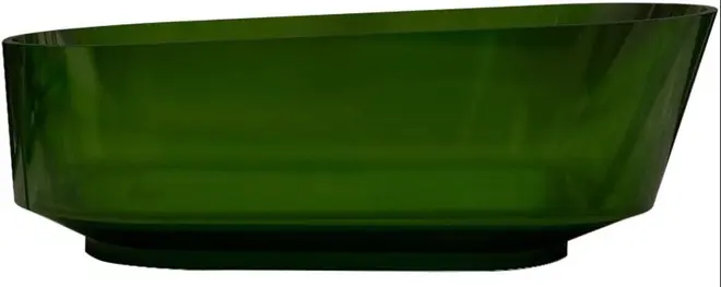 Abber Kristall AT9706 ванна прозрачная цветная (зеленая универсальная) AT9706Emerald