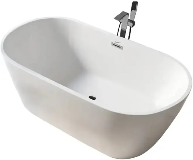 Cerutti SPA Resia 170II ванна акриловая отдельностоящая (белая универсальная) CT10519