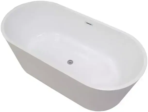 Cerutti SPA Resia ванна акриловая отдельностоящая (белая универсальная) CT7388