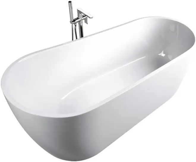 Cerutti SPA Viva ванна акриловая отдельностоящая (белая универсальная) CT9127