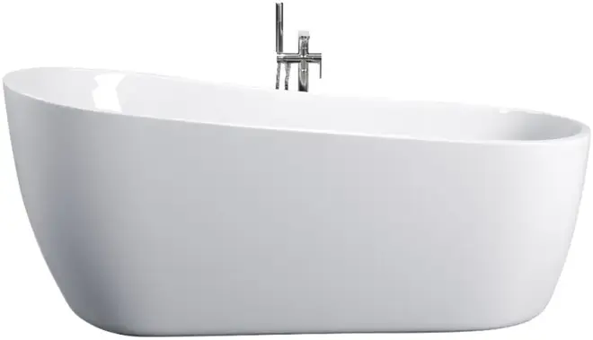 Cerutti SPA Viva ванна акриловая отдельностоящая (белая универсальная) CT9127
