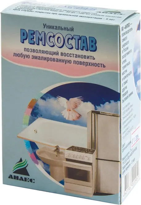 Анлес Ренессанс ремонтный состав для реставрации эмалевых покрытий (175 г)