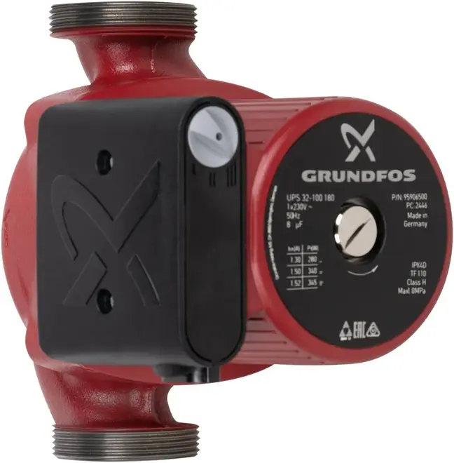 Grundfos UPS 32-100 насос циркуляционный НС-0072502