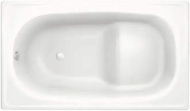 BLB Europa Mini B05E ванна стальная с сиденьем (белая универсальная) B05E22001
