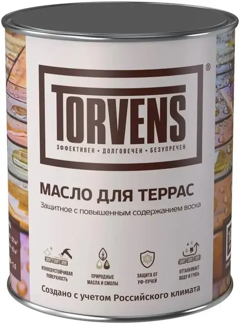 Torvens масло для террас (5 л) бесцветное
