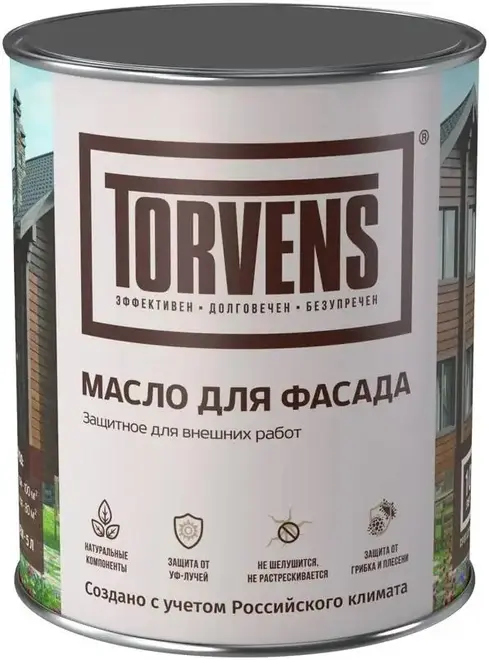 Torvens масло для фасада (5 л ) бесцветное