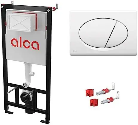 Alcaplast AM101 модуль для подвесного унитаза 3 в 1 белая (AM101/1120-3:1RU M70-0001)