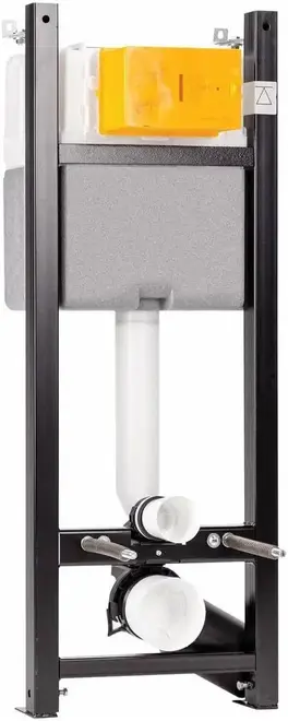 Oli Expert Total Black Le комплект 2 в 1 инсталляция и кнопка смыва River хром (886668RIOO)