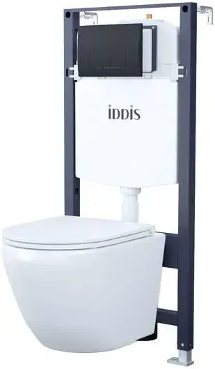 Iddis BASBQ02i73 унитаз c инсталляцией комплект 3 в 1