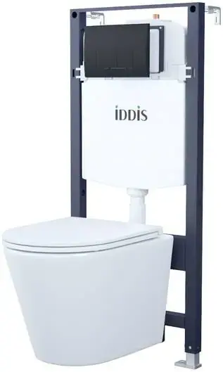 Iddis BASC020i73 унитаз c инсталляцией комплект 3 в 1