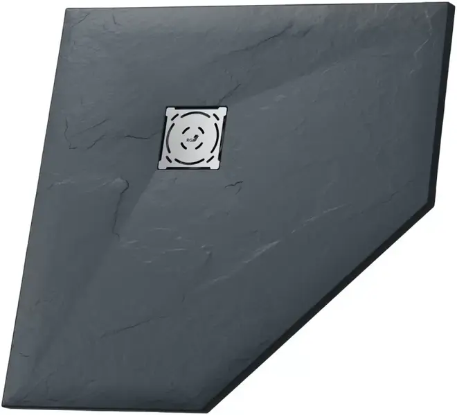 RGW ST/T-G поддон душевой пятиугольный 80 х 80 см графит ST/T*-0088G