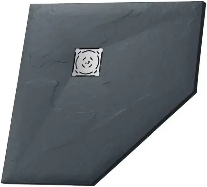 RGW ST/T-G поддон душевой пятиугольный 80 х 80 см графит ST/T*-0088G