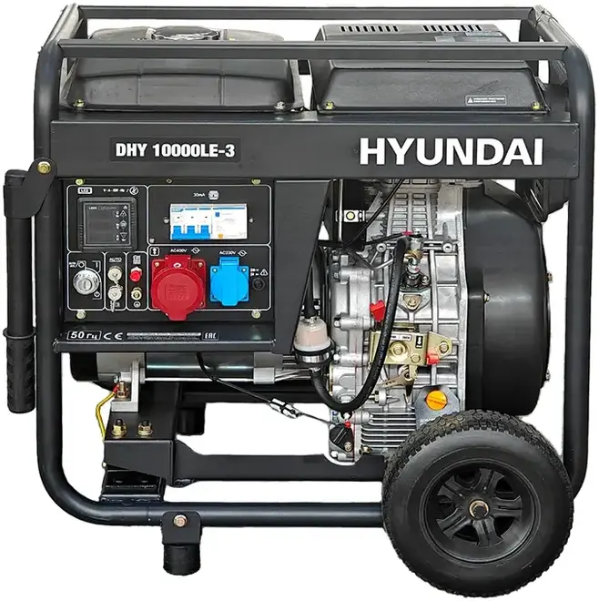 Hyundai DHY 10000LE-3 генератор дизельный