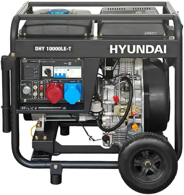 Hyundai DHY 10000LE-T генератор дизельный