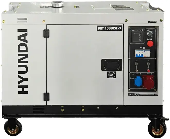 Hyundai DHY 10000SE-3 генератор дизельный