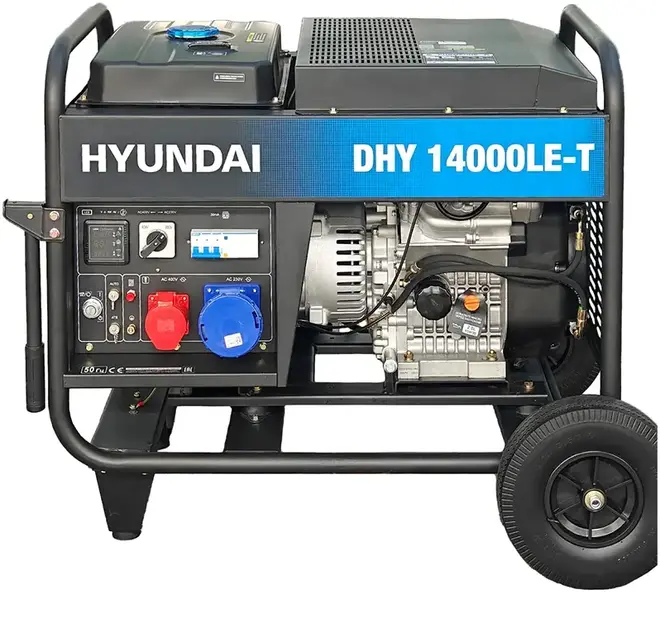 Hyundai DHY 14000LE-T генератор дизельный