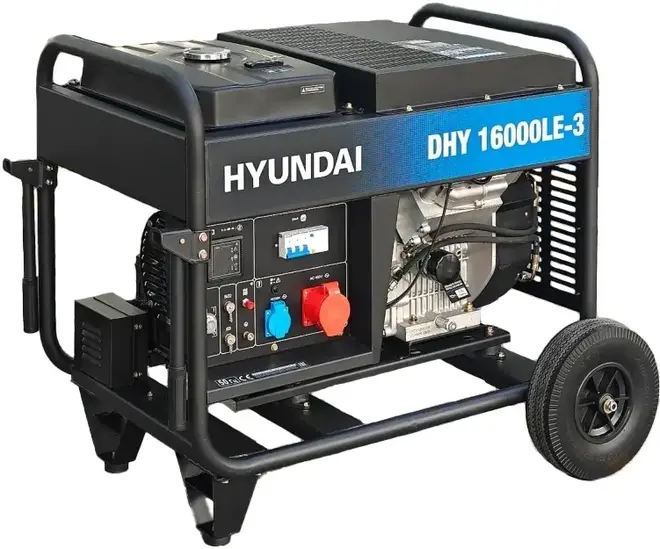 Hyundai DHY 16000LE-3 генератор дизельный