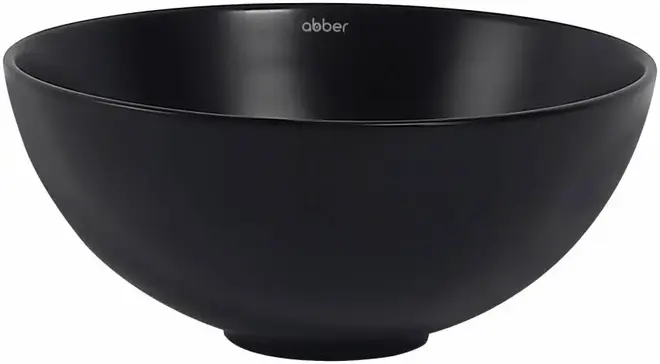 Abber Bequem AC2106 раковина накладная (черная матовая) AC2106MB