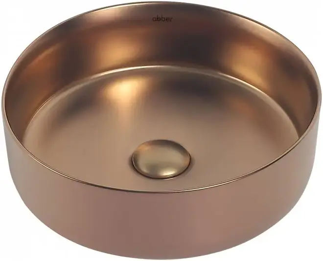 Abber Bequem AC2108 раковина накладная (розовое золото матовое) AC2108MRG