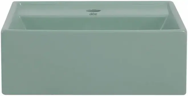 Abber Rechteck AC2208 раковина накладная (светло-зеленая матовая) AC2208MCG