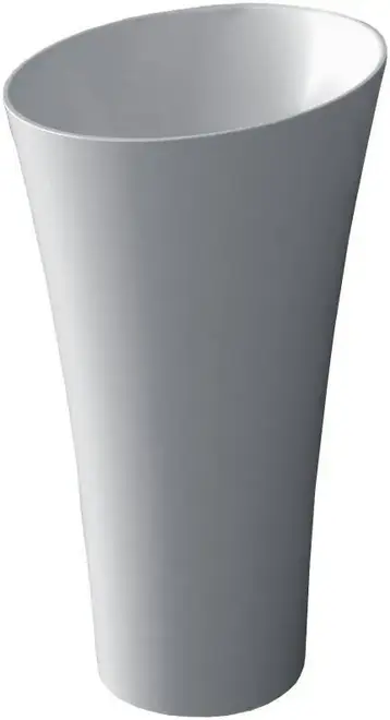Abber Stein AS2509 раковина отдельностоящая (белая матовая) AS2509-H
