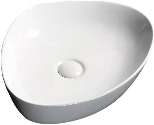 Cerutti SPA CR0021 раковина накладная (500 мм белая) CR0021C