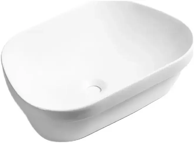 Cerutti SPA CR0023 раковина накладная (570 мм белая) CR0023