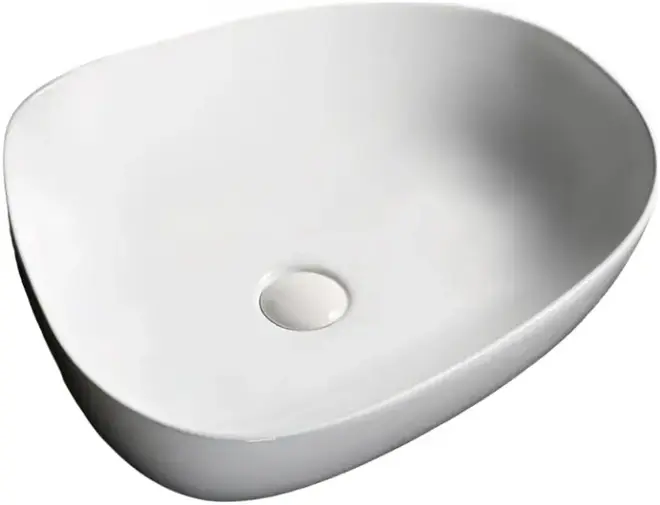 Cerutti SPA CR0044 раковина накладная (550 мм белая) CR0044C