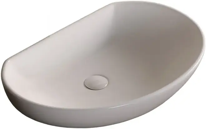 Cerutti SPA CR7074 раковина накладная (610 мм белая) CR7074