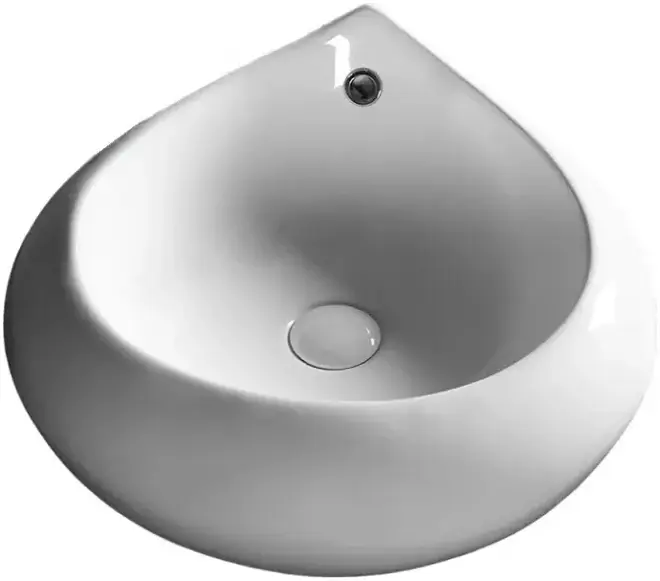 Cerutti SPA CR045 раковина накладная (475 мм белая) CR045