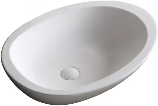 Cerutti SPA CR1005 раковина накладная (660 мм белая) CR1005